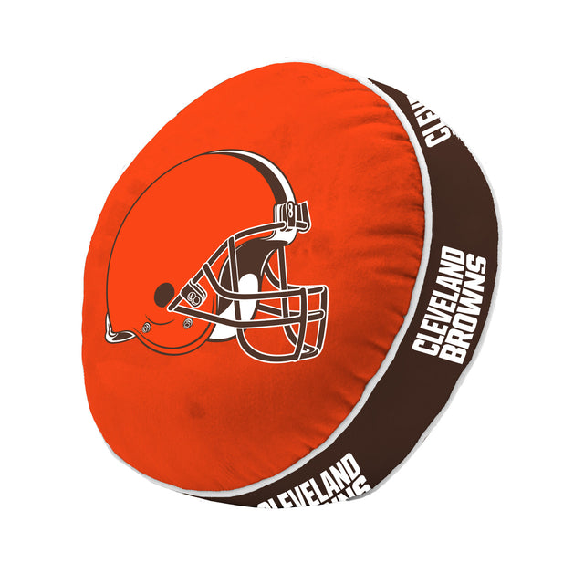 Almohada tipo puff de los Cleveland Browns