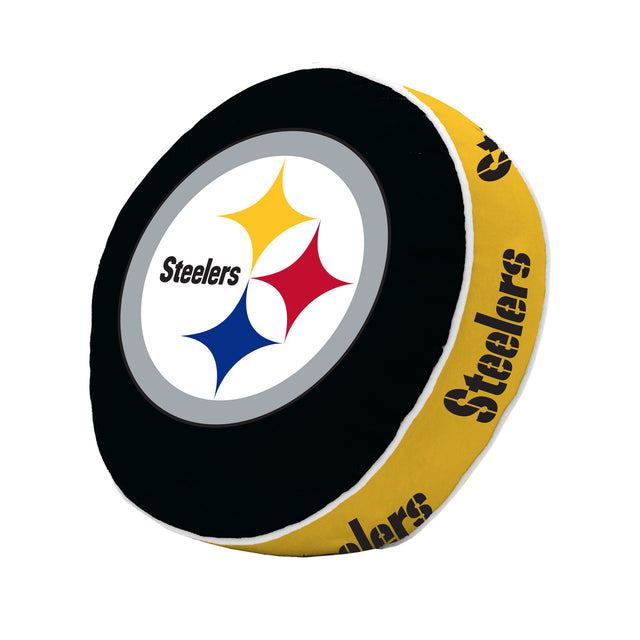 Almohada tipo puff de los Pittsburgh Steelers