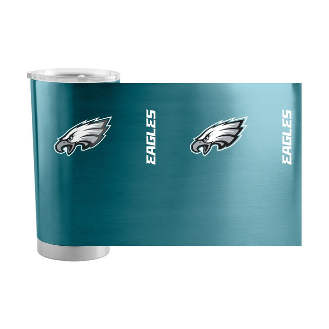 Vaso de viaje de acero inoxidable de 20 oz de los Philadelphia Eagles