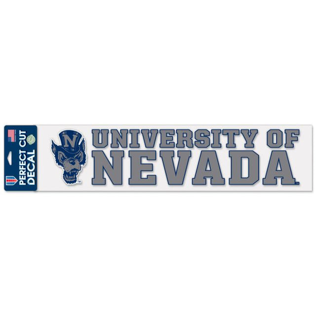 Nevada Wolf Pack Perfect Cut Decals 4" x 17"