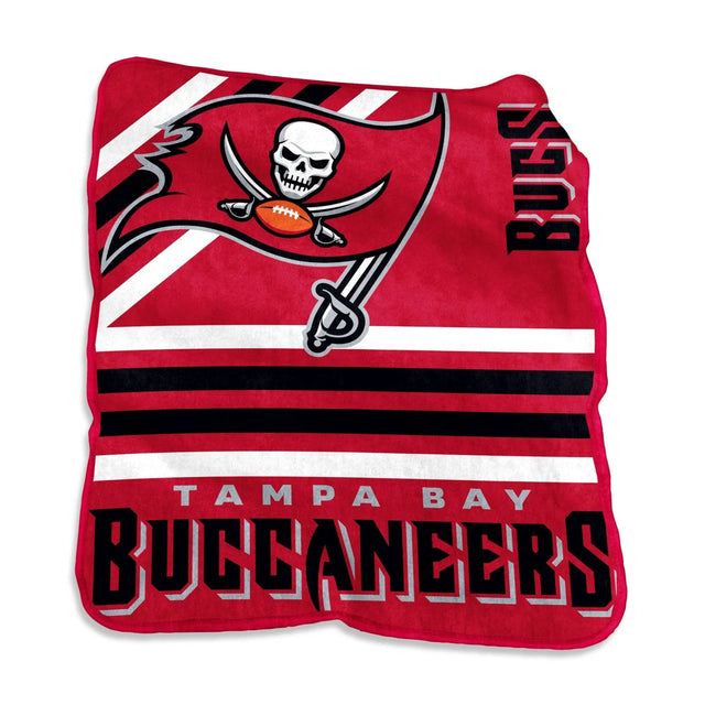 Manta de los Tampa Bay Buccaneers de 50 x 60 pulgadas, de estilo Raschel