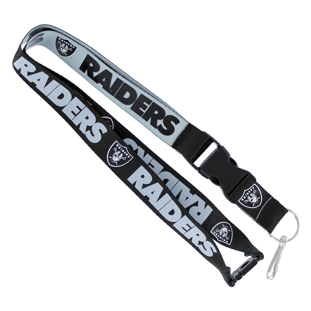 Cordón reversible de los Raiders de Las Vegas