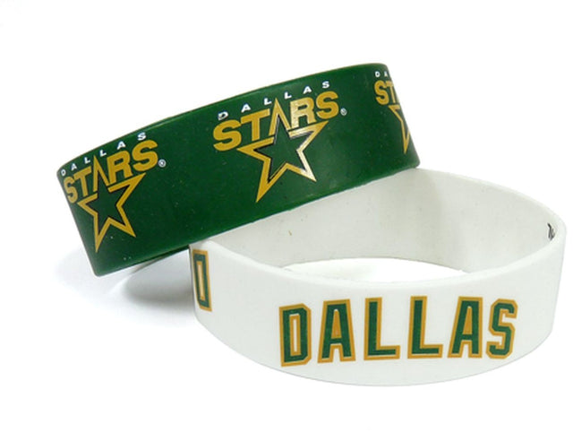 Pulseras de los Dallas Stars (paquete de 2)