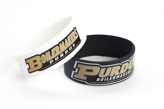 Pulseras de Purdue Boilermakers (paquete de 2)