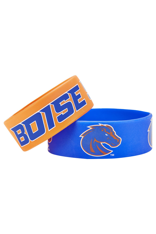 Boise State Broncos Bracelets - 2 Pack Wide