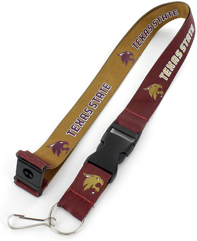 Cordón reversible de los Texas State Bobcats