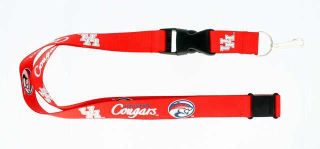 Houston Cougars Lanyard Red