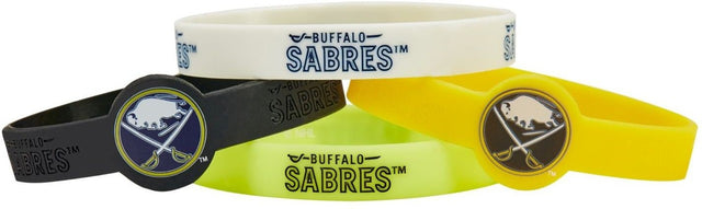 Buffalo Sabres Bracelets - 4 Pack Silicone