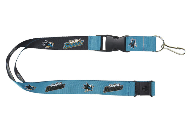 San Jose Sharks Lanyard Reversible