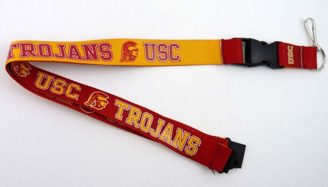 Cordón reversible rojo y dorado de los USC Trojans