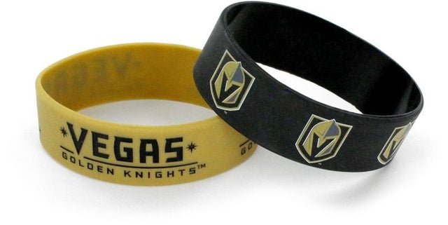 Vegas Golden Knights Bracelets 2 Pack Wide