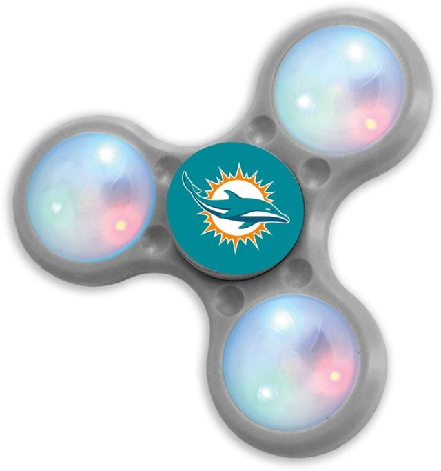 Spinners de 3 puntas estilo LED de los Miami Dolphins CO