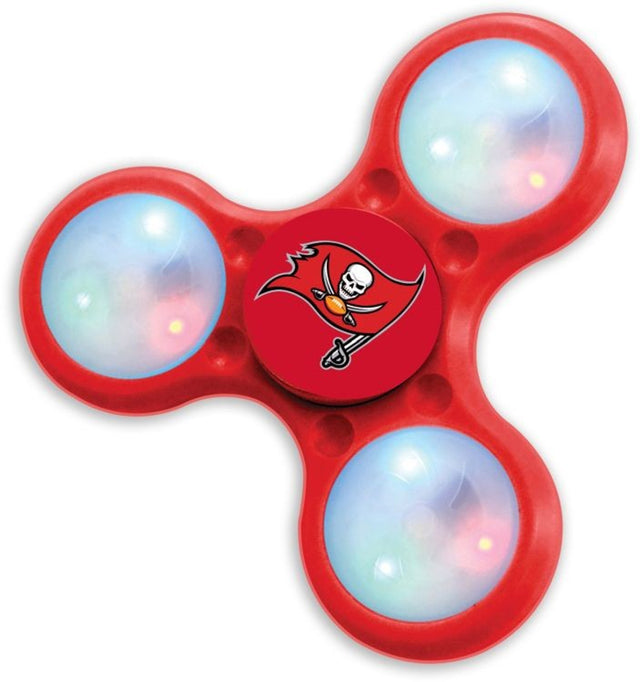 Spinners de 3 puntas estilo LED de los Tampa Bay Buccaneers CO