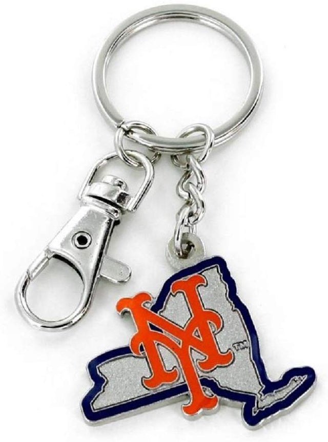 New York Mets Keychain State Design