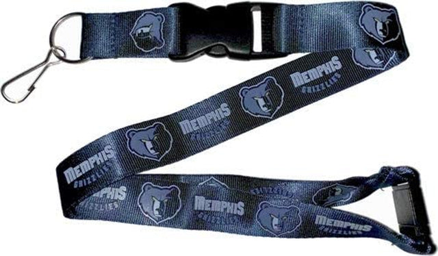 Memphis Grizzlies Lanyard Dark Blue