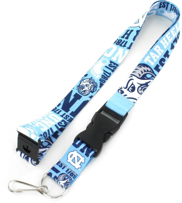 North Carolina Tar Heels Lanyard Breakaway Style Dynamic Design