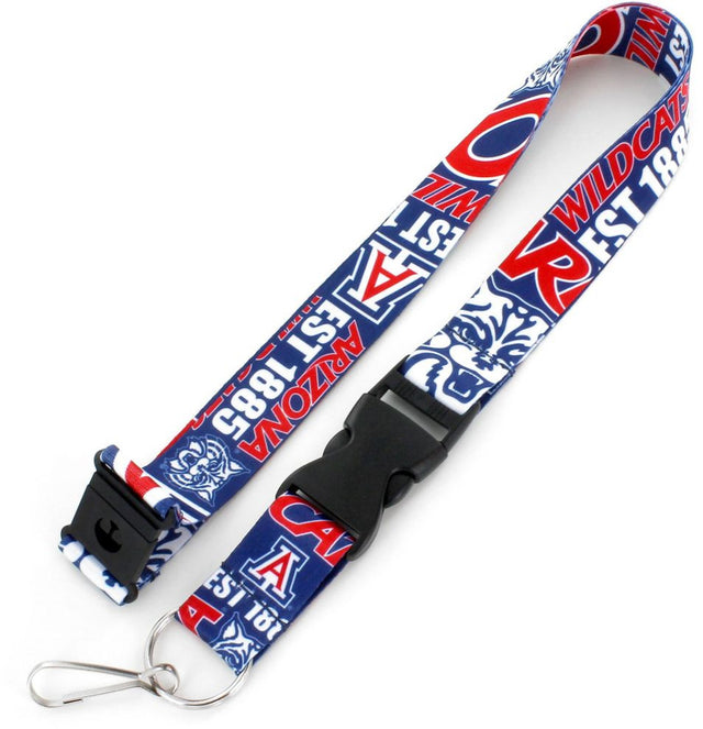 Arizona Wildcats Lanyard Breakaway Style Dynamic Design