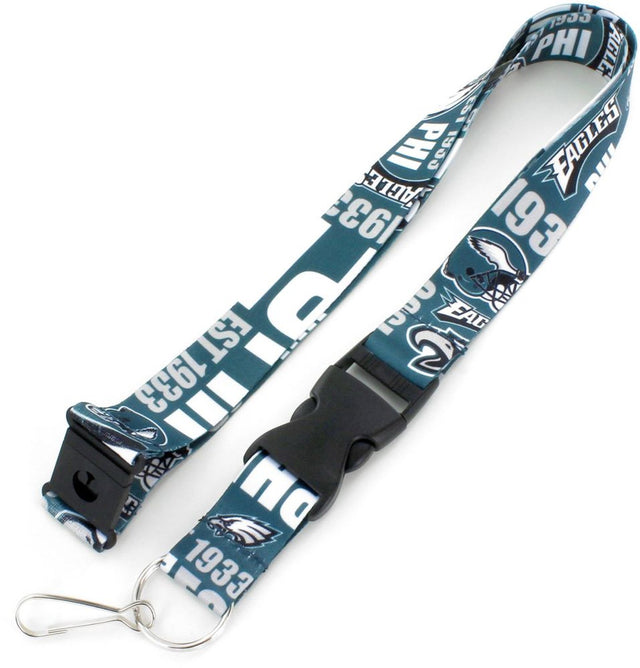 Cordón de los Philadelphia Eagles con diseño dinámico y estilo breakaway