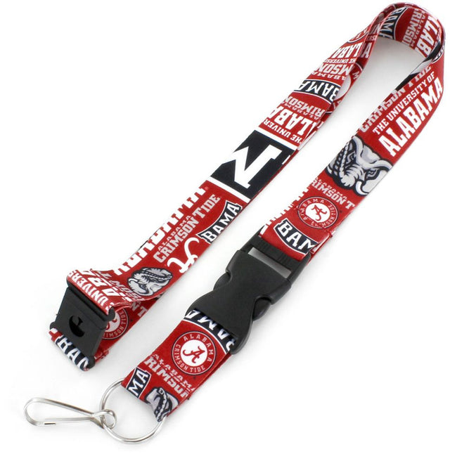 Alabama Crimson Tide Lanyard Breakaway Style Dynamic Design