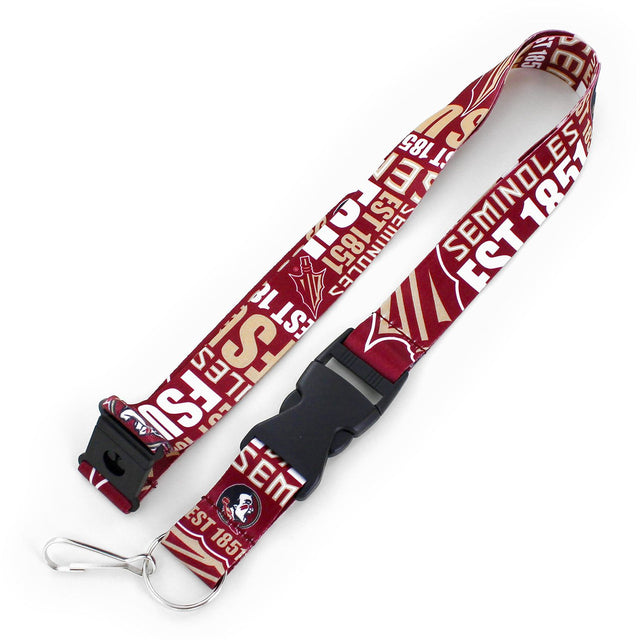 Florida State Seminoles Lanyard Breakaway Style Dynamic Design