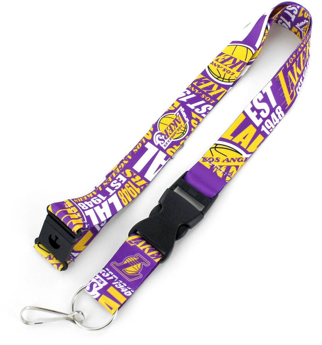 Los Angeles Lakers Lanyard Breakaway Style Dynamic Design