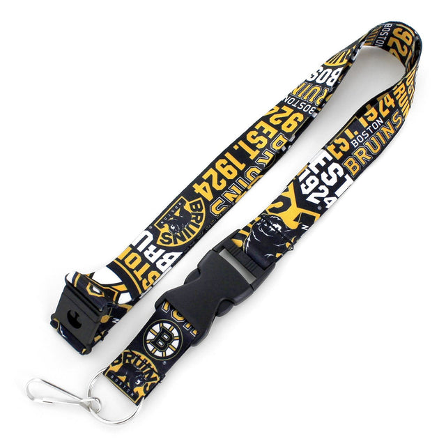 Boston Bruins Lanyard Breakaway Style Dynamic Design