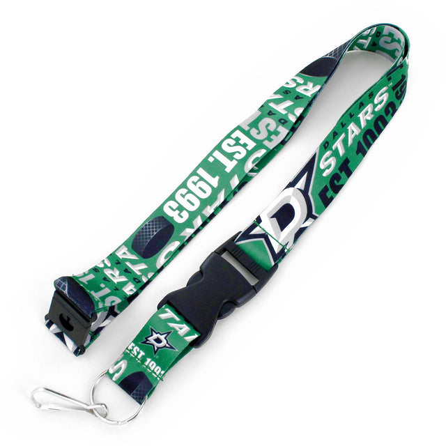 Dallas Stars Lanyard Breakaway Style Dynamic Design