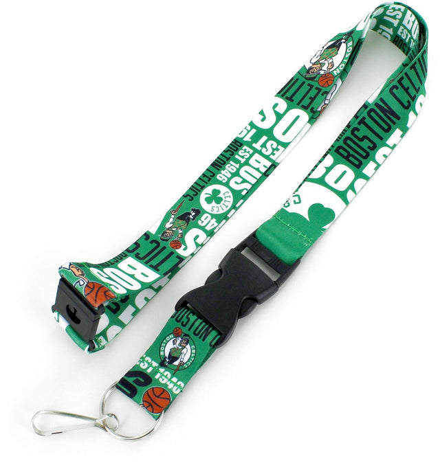 Boston Celtics Lanyard Breakaway Style Dynamic Design