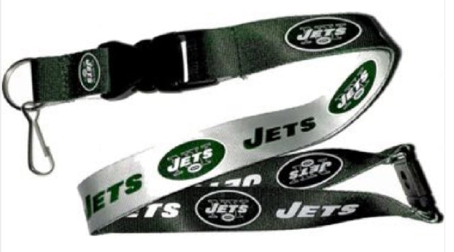 Cordón reversible verde/blanco de los New York Jets