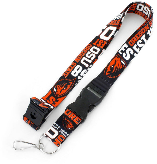 Cordón de estilo desprendible de Oregon State Beavers con diseño dinámico