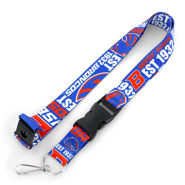 Boise State Broncos Lanyard Breakaway Style Dynamic Design