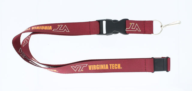 Cordón de Virginia Tech Hokies de color granate