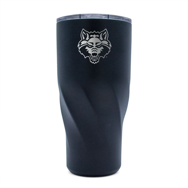 Vaso de acero inoxidable Morgan de 30 oz de Arkansas State Red Wolves