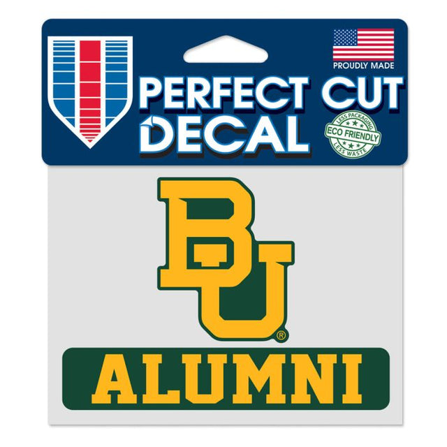 Baylor Bears ALUMNI Perfect Cut Color Decal 4.5" x 5.75"