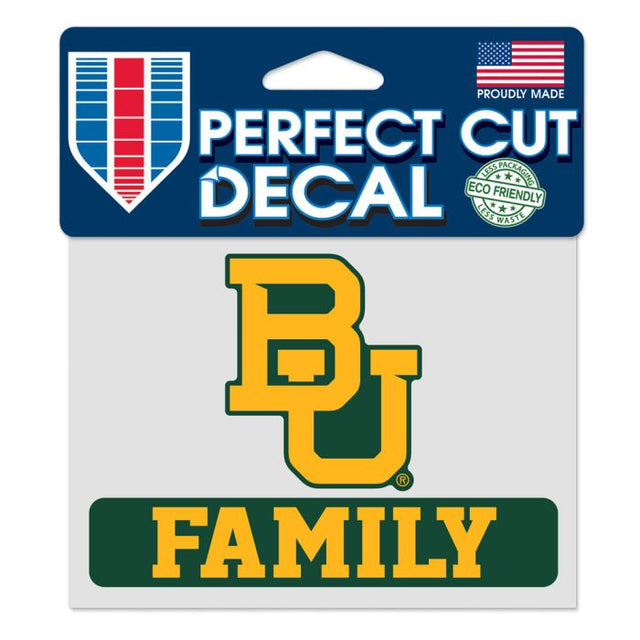 Baylor Bears Perfect Cut Color Decal 4.5" x 5.75"