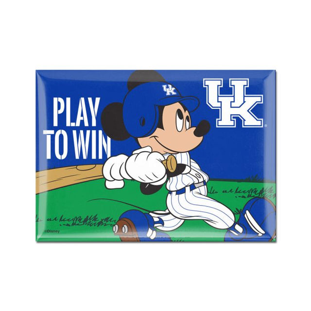 Kentucky Wildcats / Disney Disney Kentucky Baseball Metal Magnet 2.5" x 3.5"