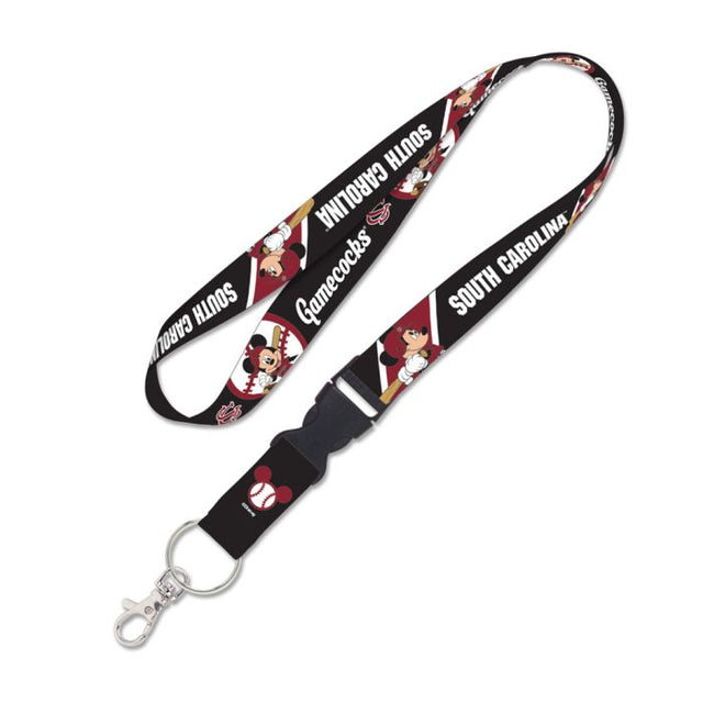 South Carolina Gamecocks / Disney Disney South Carolina Baseball Lanyard w/detachable buckle 1"