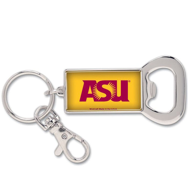 Arizona State Sun Devils Bottle Opener Key Ring Rectangle