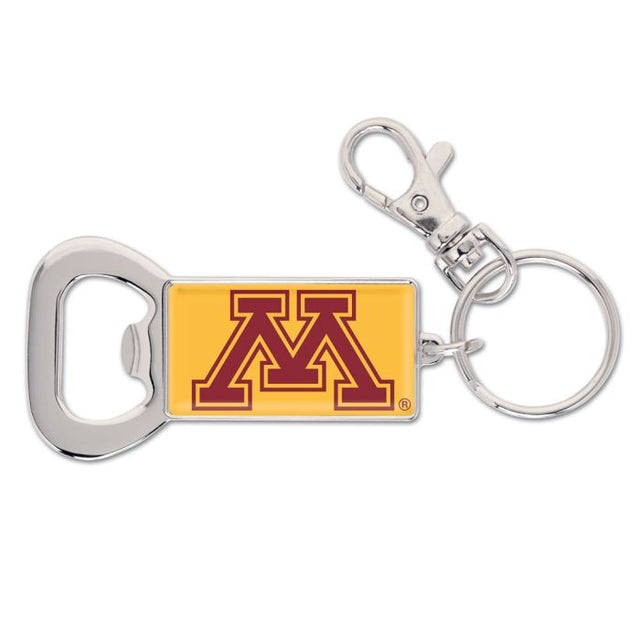 Minnesota Golden Gophers Bottle Opener Key Ring M LOGO