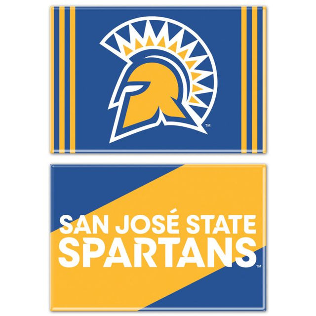 San Jose State Spartans Rectangle Magnet, 2pack 2" x 3"