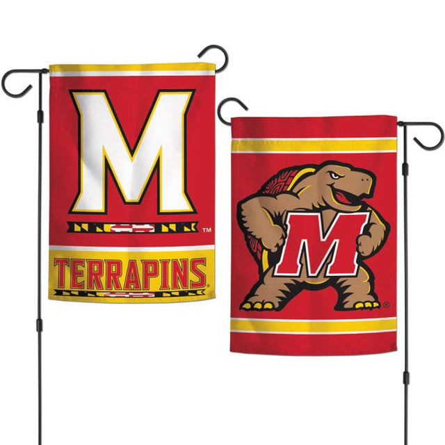 Maryland Terrapins Garden Flags 2 sided 12.5" x 18"