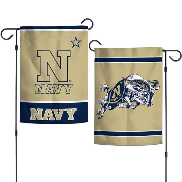 Navy Midshipmen Garden Flags 2 sided 12.5" x 18"