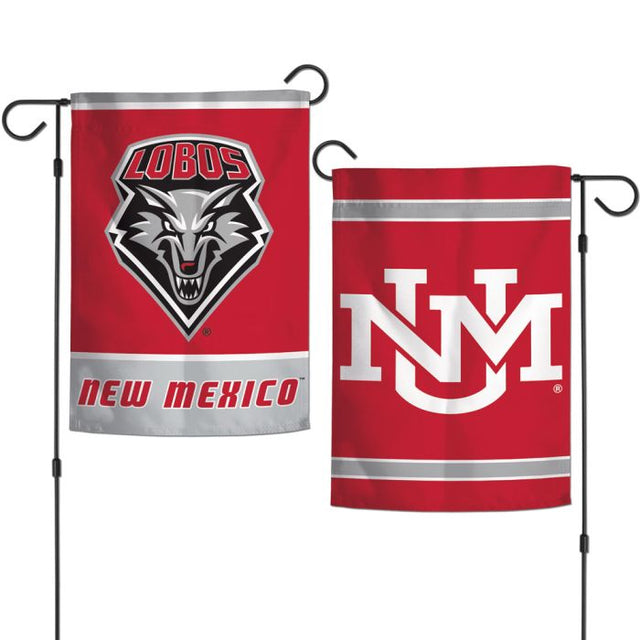 New Mexico Lobos Garden Flags 2 sided 12.5" x 18"