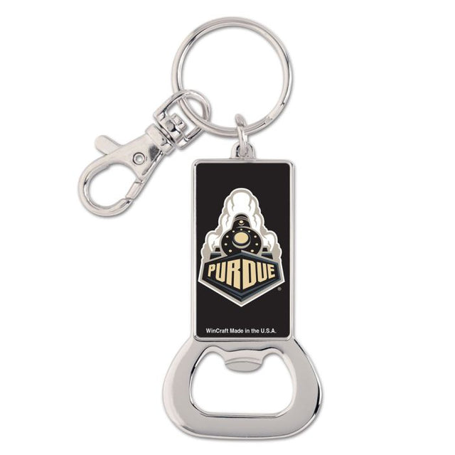 Purdue Boilermakers Bottle Opener Key Ring Rectangle