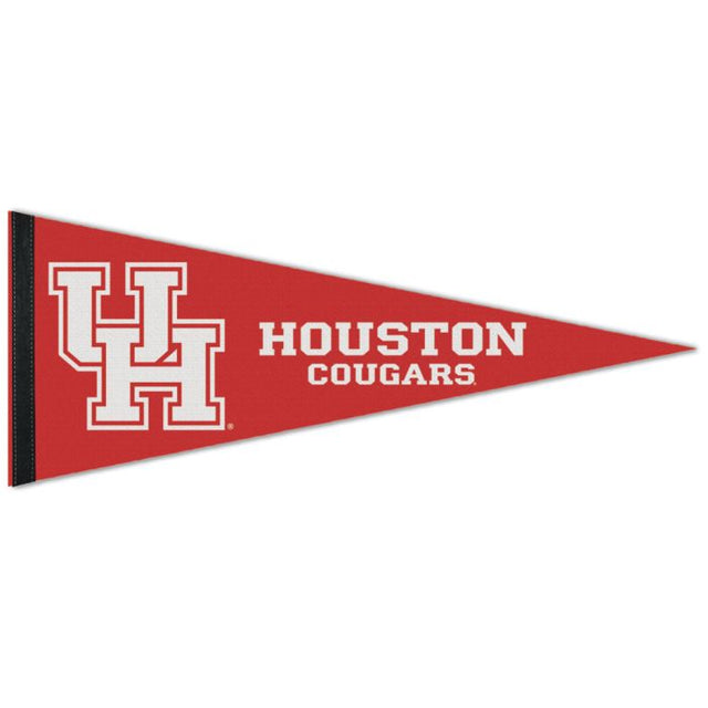 Banderín premium de los Houston Cougars de 12" x 30"