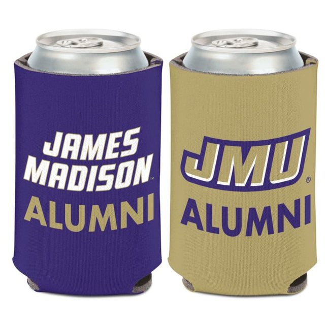 Enfriador de latas James Madison Dukes James Madison Alumni de 12 oz.