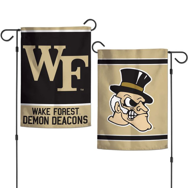 Wake Forest Demon Deacons Garden Flags 2 sided 12.5" x 18"