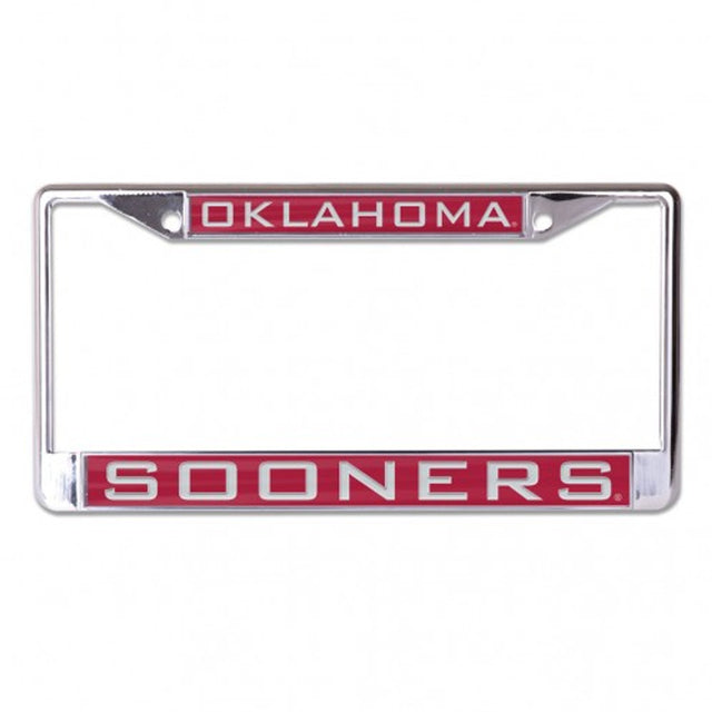 Oklahoma Sooners License Plate Frame - Inlaid