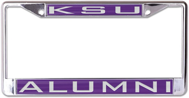 Kansas State Wildcats License Plate Frame - Inlaid - Alumni