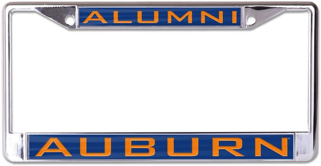 Auburn Tigers License Plate Frame - Inlaid - Alumni